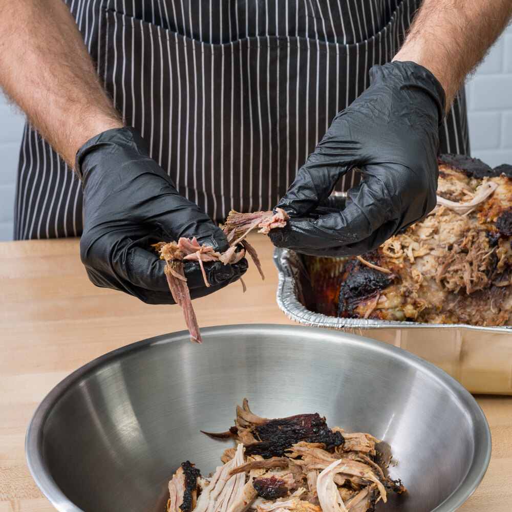 plastic gloves cooking