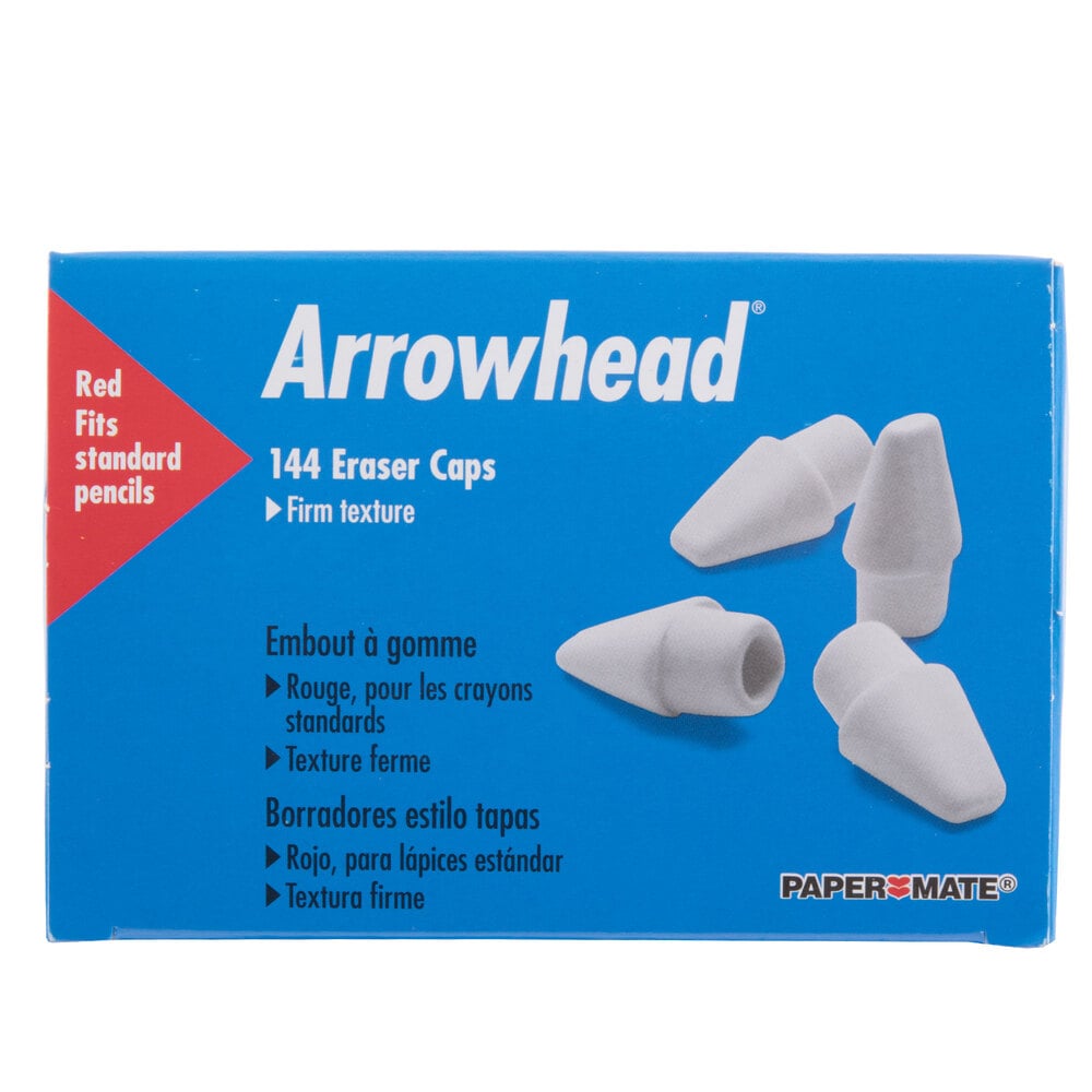 Paper Mate 73015 Sanford Arrowhead Eraser Cap 144/Box