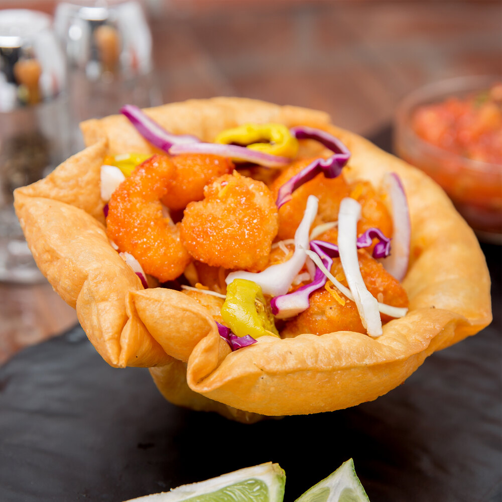 Tablecraft TB24039 8" Tortilla Double Taco Cup Fry Basket