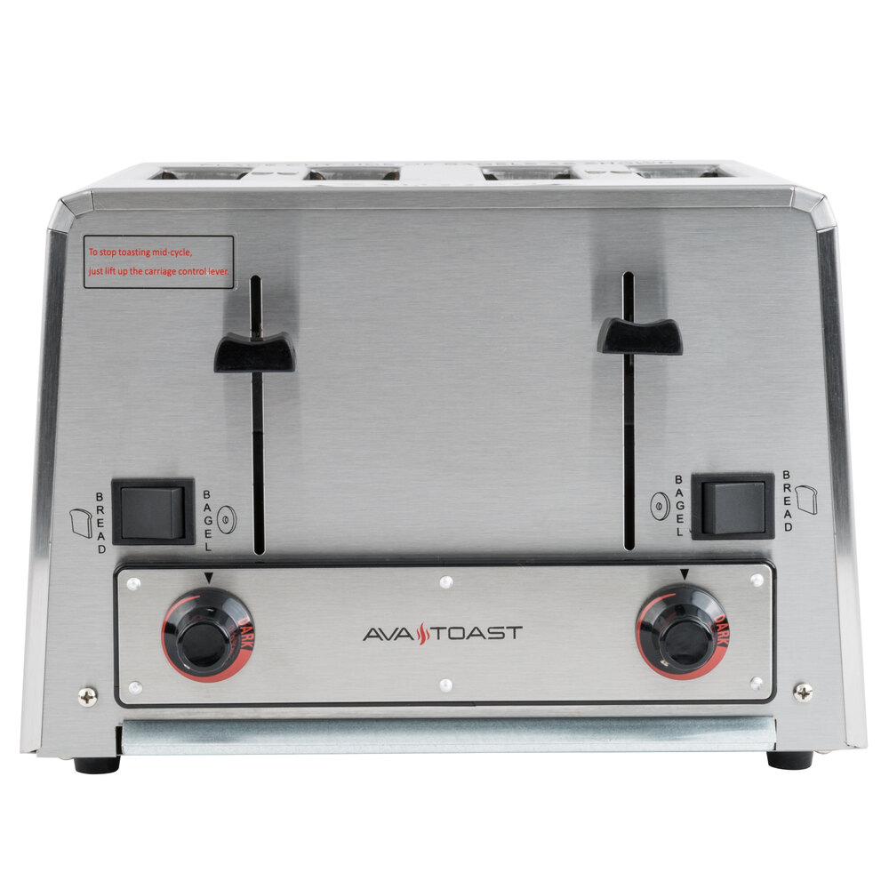 Avatoast THD27208 HeavyDuty Switchable Bread and Bagel 4Slice