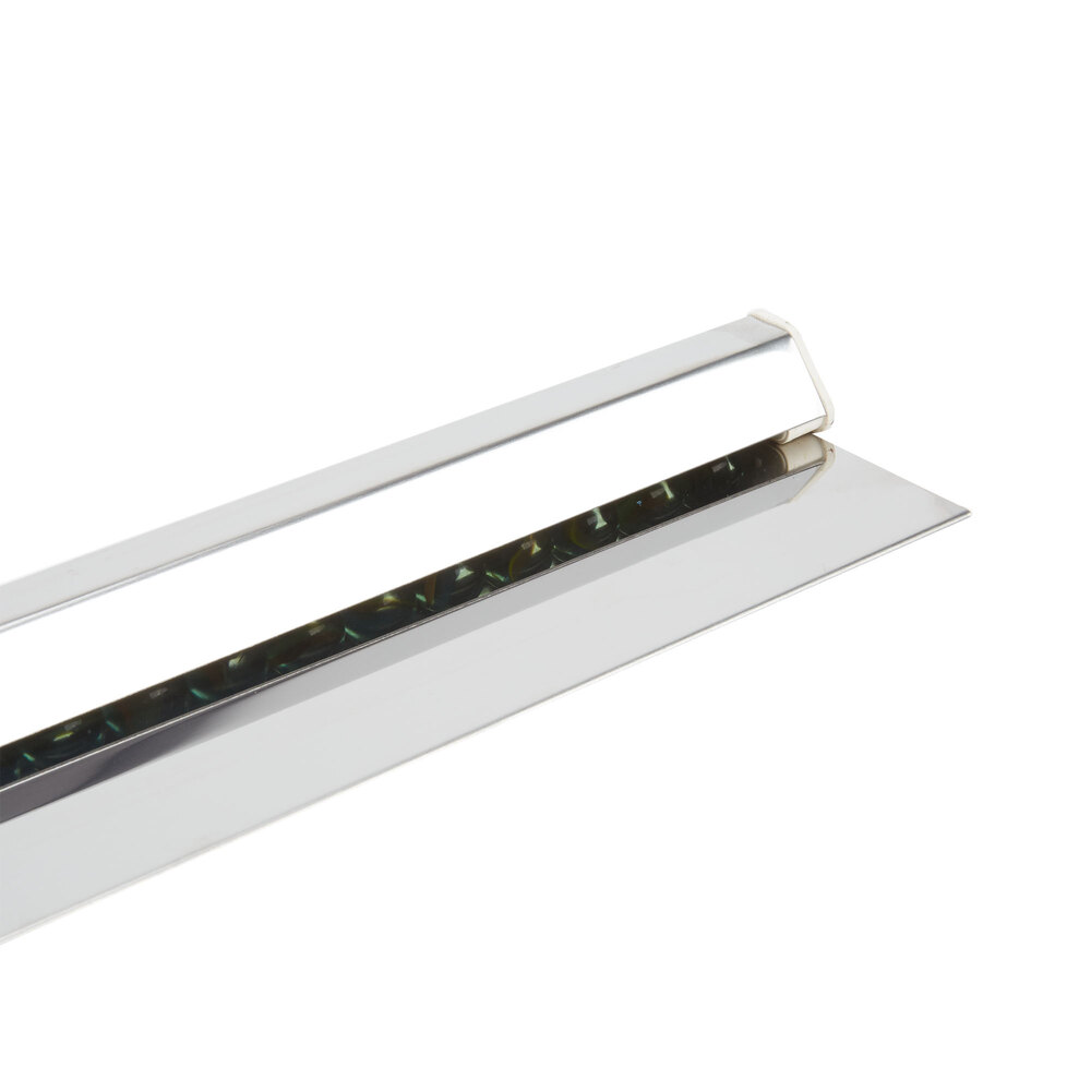 36" x 3 3/8" Stainless Steel Wall Mounted Ticket Holder