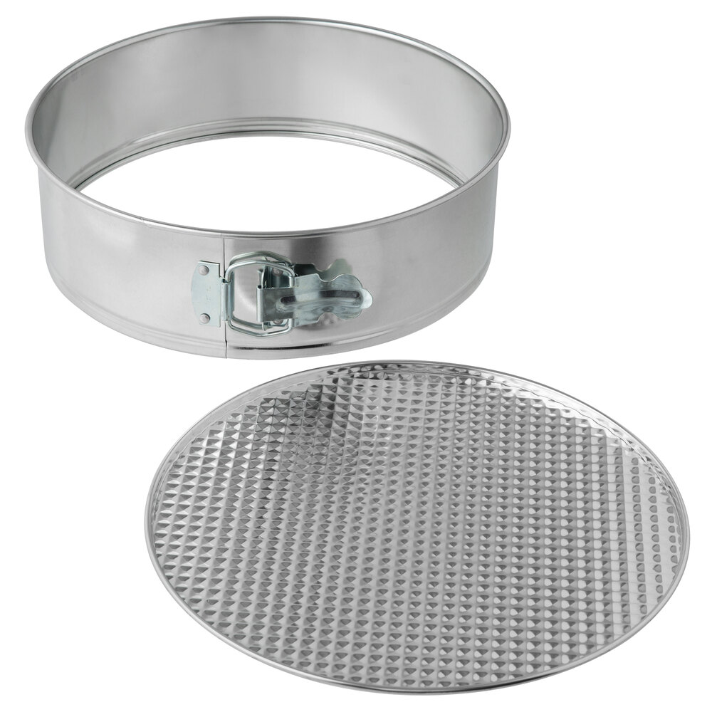 9 1/2" x 3" Light Tin Springform Cake Pan