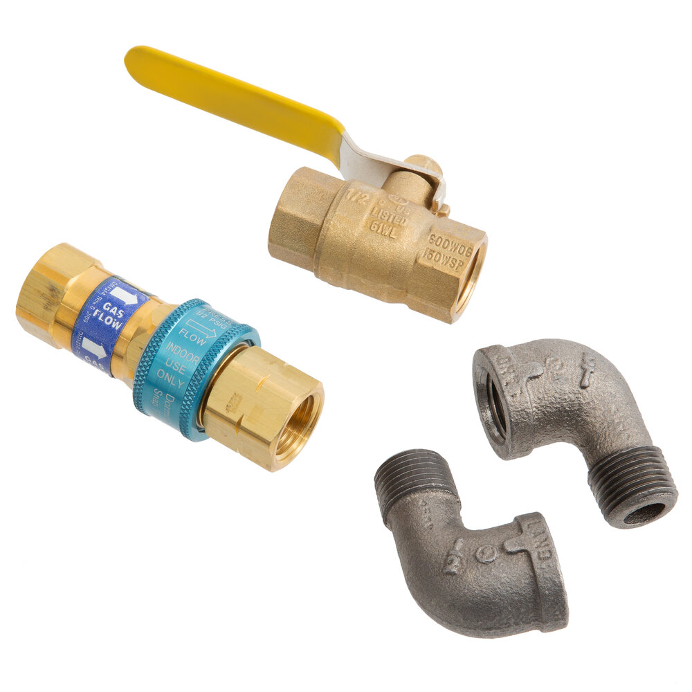 Dormont 1650KIT48 Deluxe SnapFast® 48" Gas Connector Kit with Two