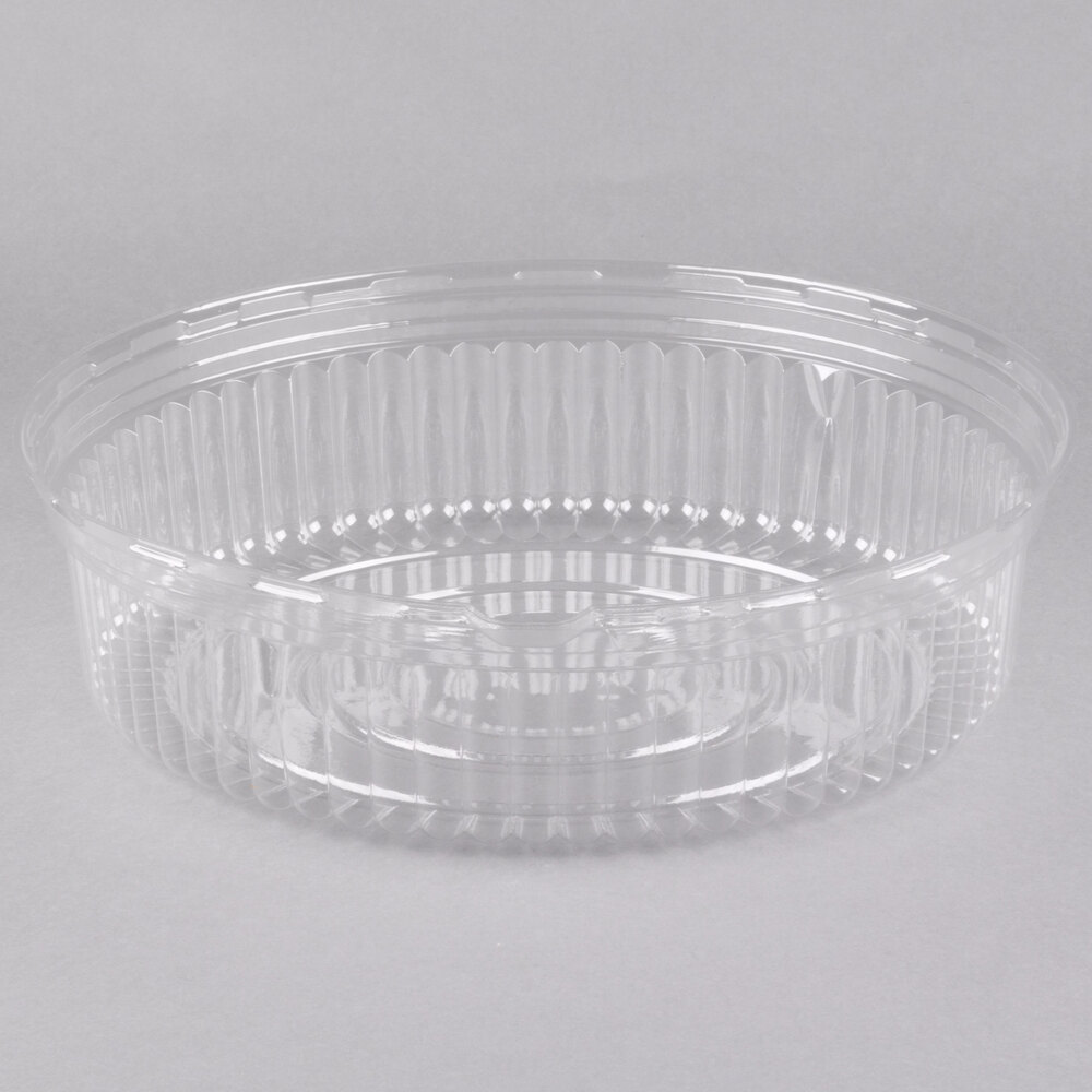 Round Plastic Platter w/ Lid 14", 25/Case staurantStore