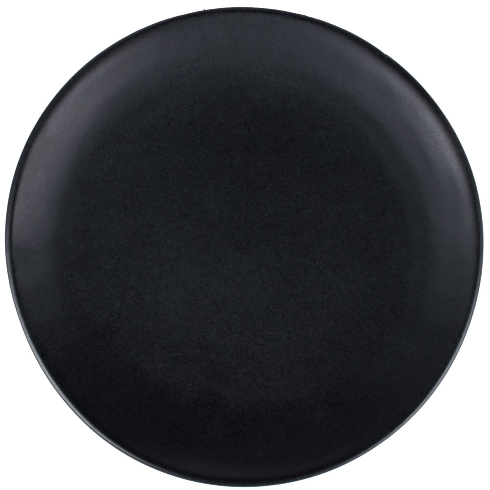 10 Strawberry Street RPPLEBLKBB Matte Wave 6 1/4" Black Bread and