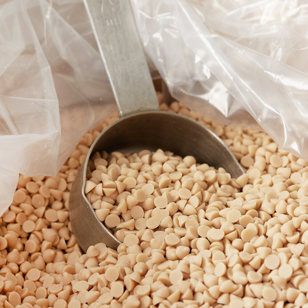 Ghirardelli 5 lb. Barista Caramel 10M Baking Chips