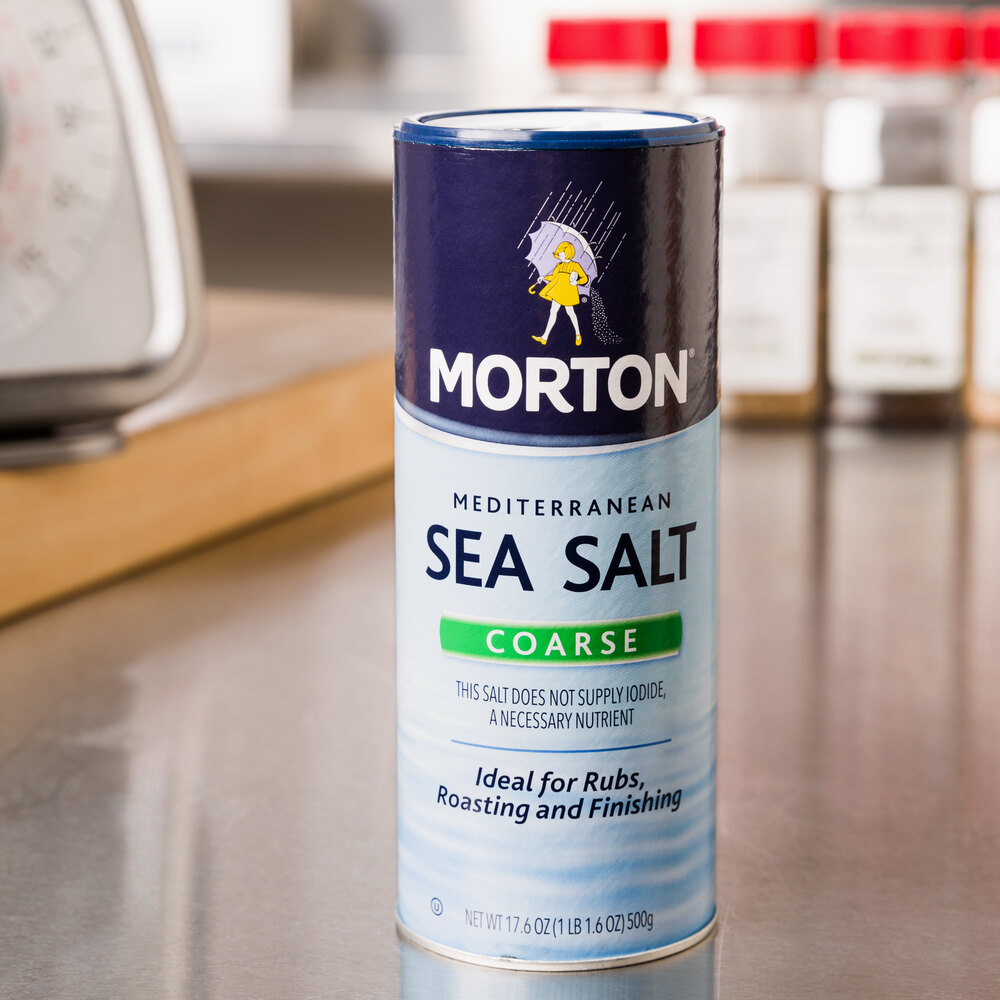 Morton 17.6 oz. Mediterranean Coarse Sea Salt