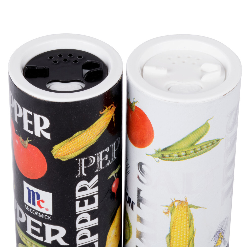Morton Disposable Salt and Pepper Shaker Set 12/Case