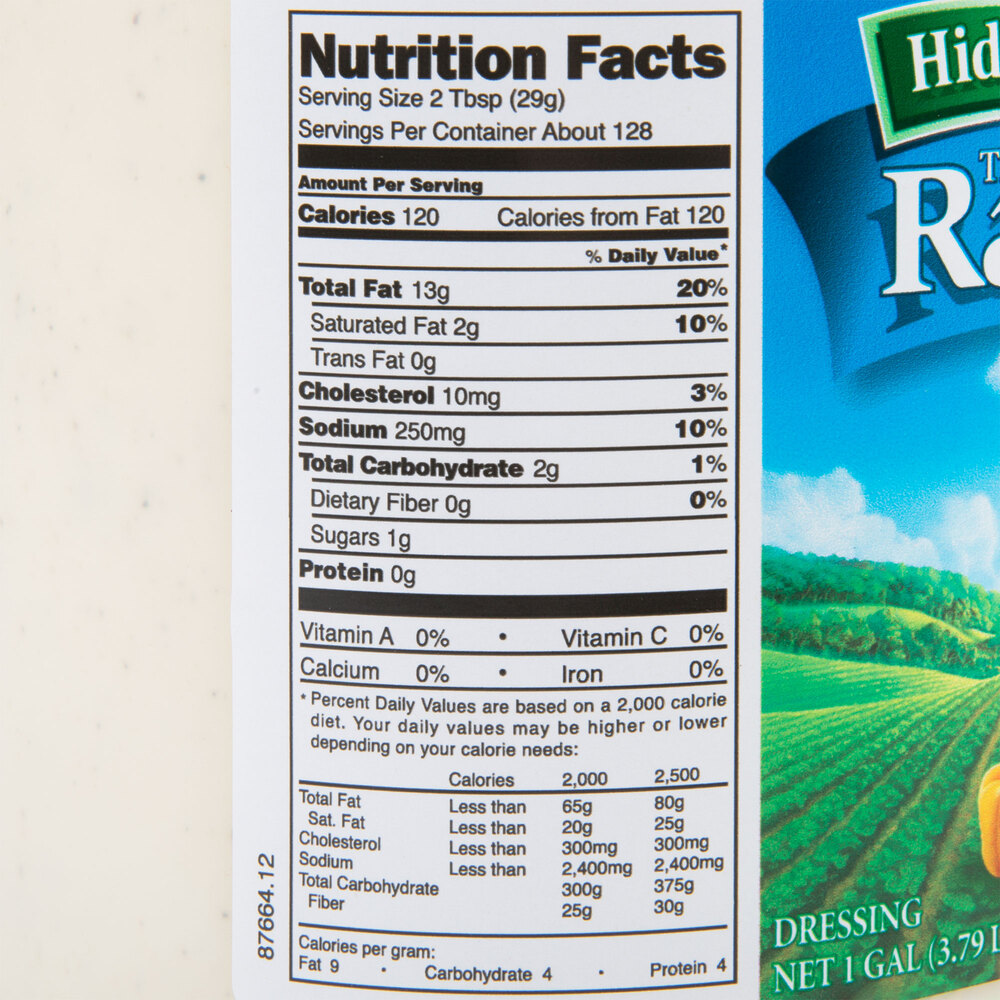 Hidden Valley 1 Gallon Ranch Dressing