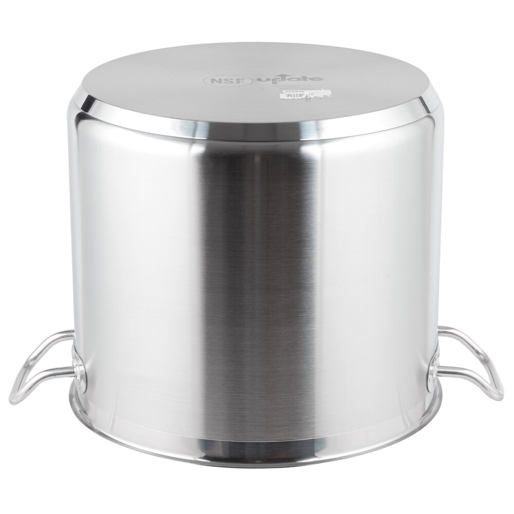 20 Qt. HeavyDuty Stainless Steel Stock Pot with Cover