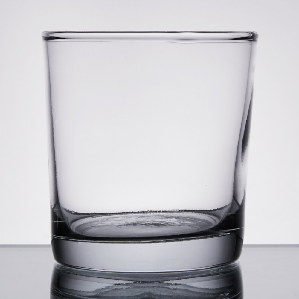 heavy base old fashioned glasses