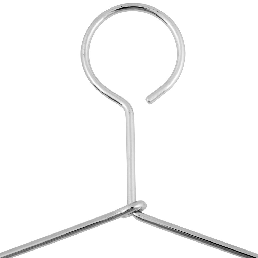 Closed Hook Heavy Duty Metal Hanger - 50/Case