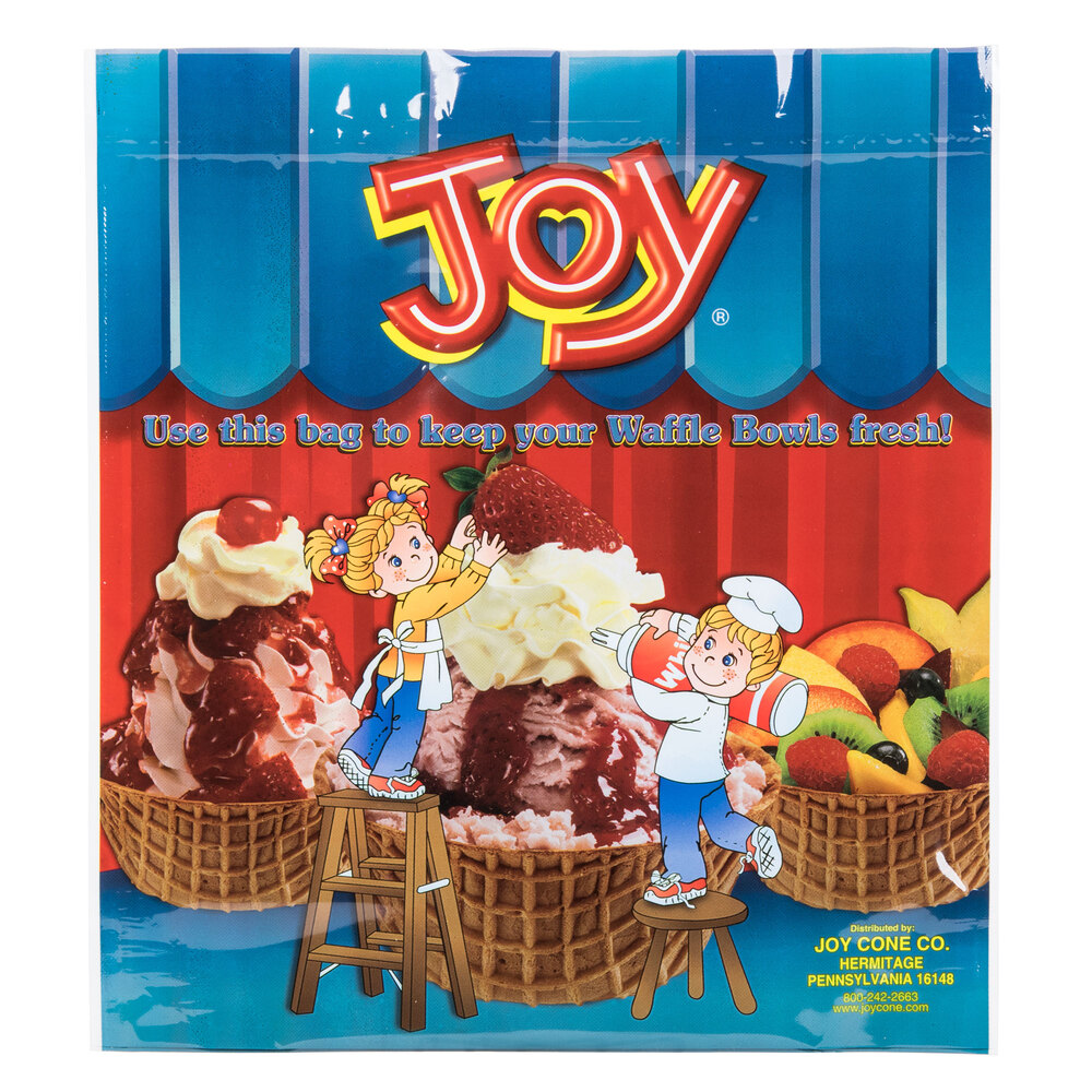 Joy Ice Cream Waffle Bowl 60/Case