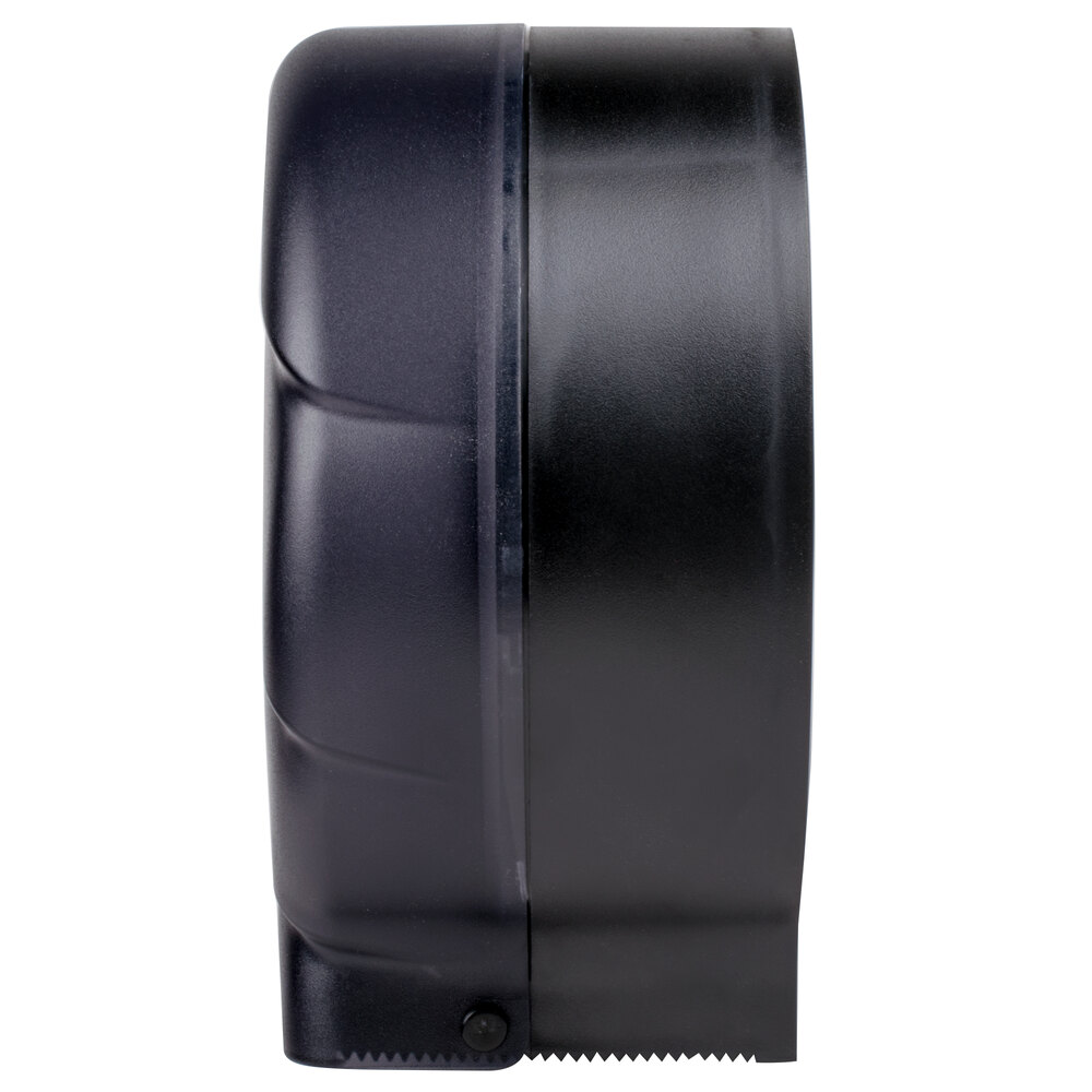 San Jamar R4090TBK Twin Oceans 9" Double Roll Jumbo Toilet Tissue