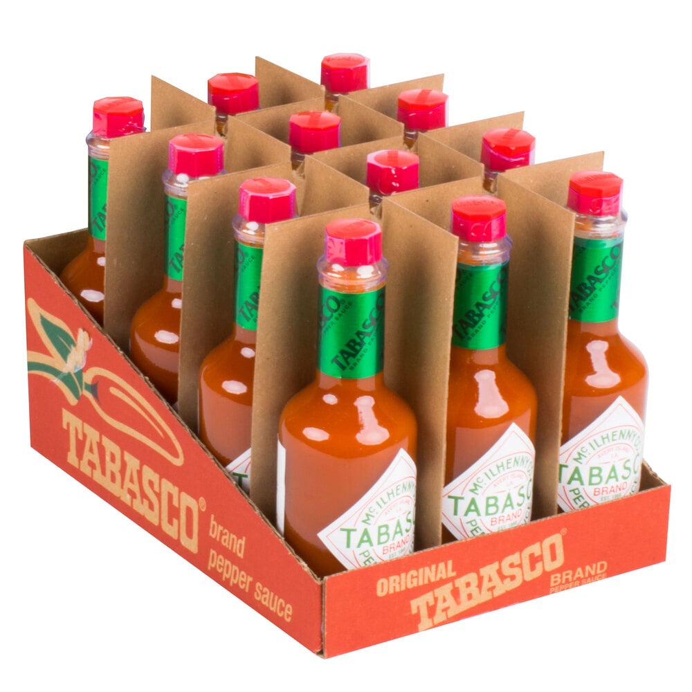 Tabasco Oz Original Hot Sauce Case