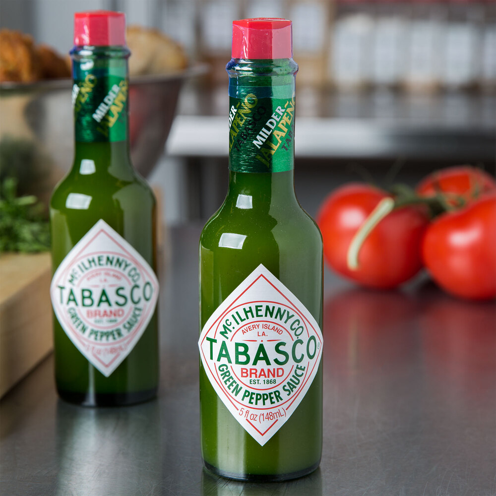 TABASCO® 5 oz. Green Pepper Hot Sauce 12/Case