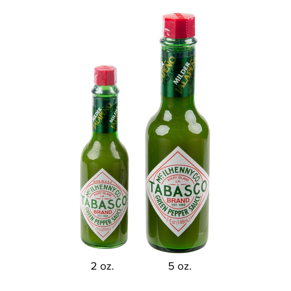 TABASCO® 5 oz. Green Pepper Hot Sauce 12/Case