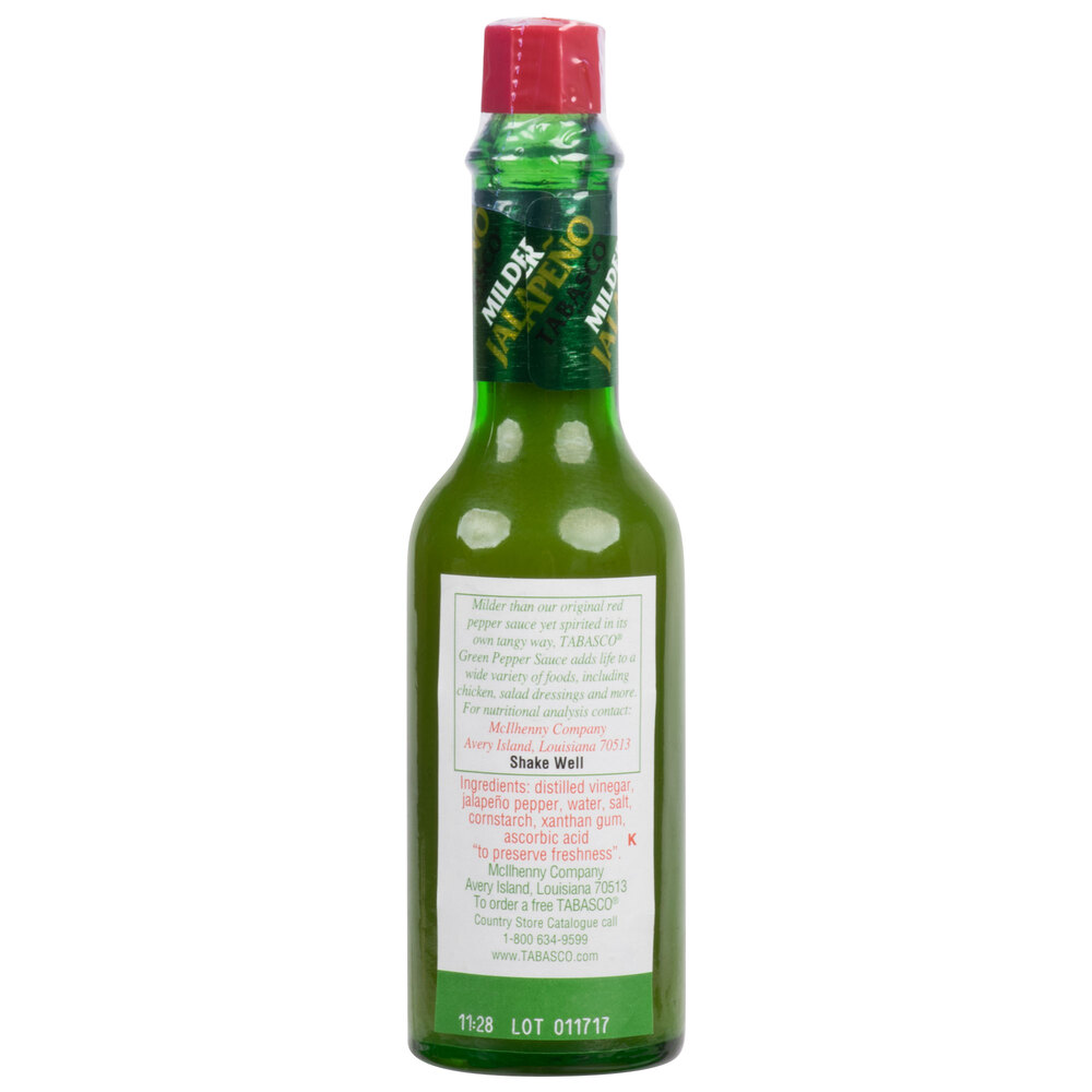 TABASCO® 2 oz. Green Pepper Hot Sauce 12/Case