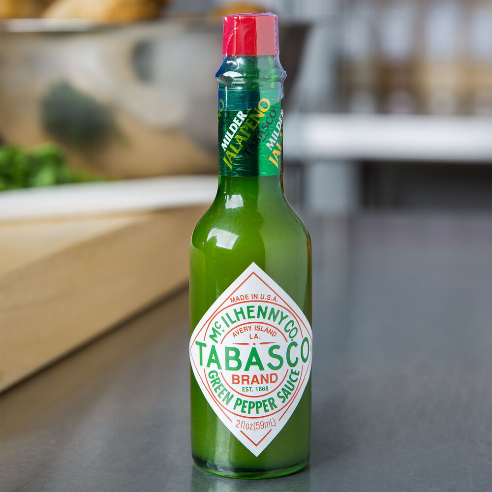TABASCO® 2 oz. Green Pepper Hot Sauce 12/Case