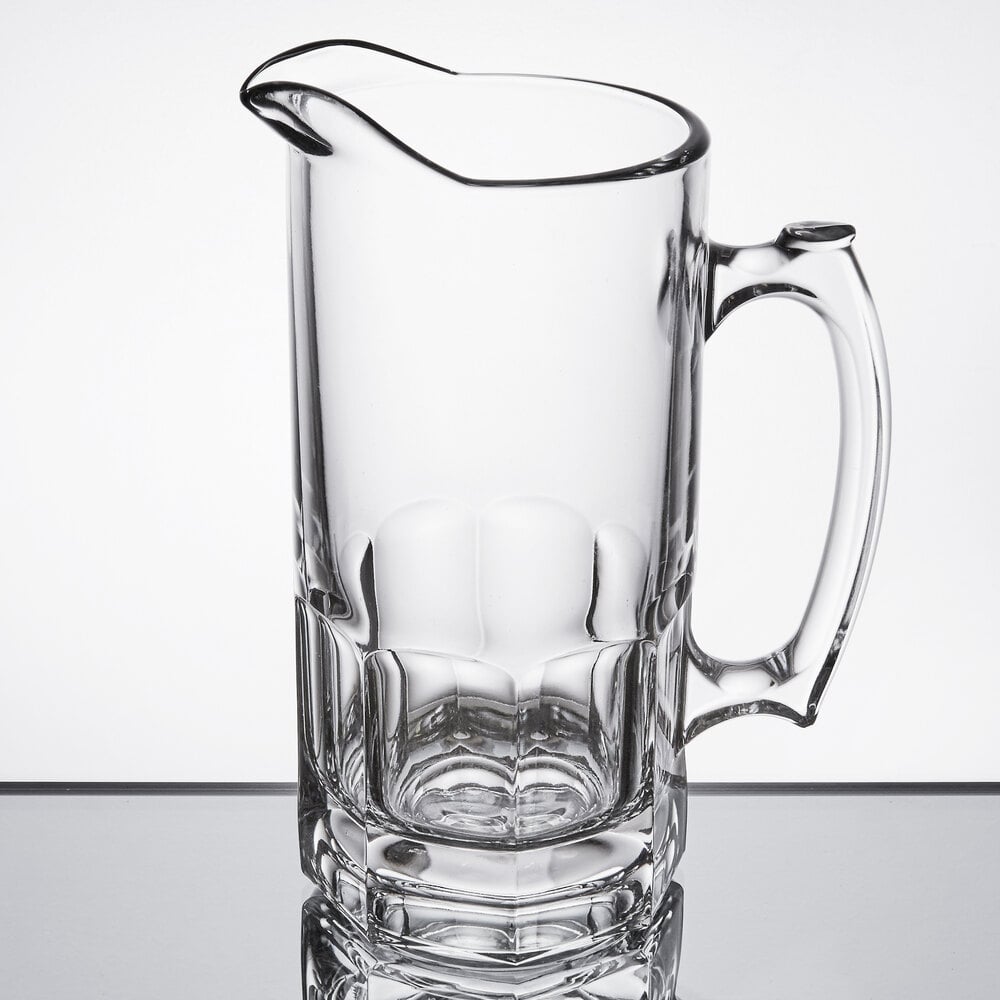 Libbey 5263 Gibraltar 34 oz. Glass Pitcher 12/Case