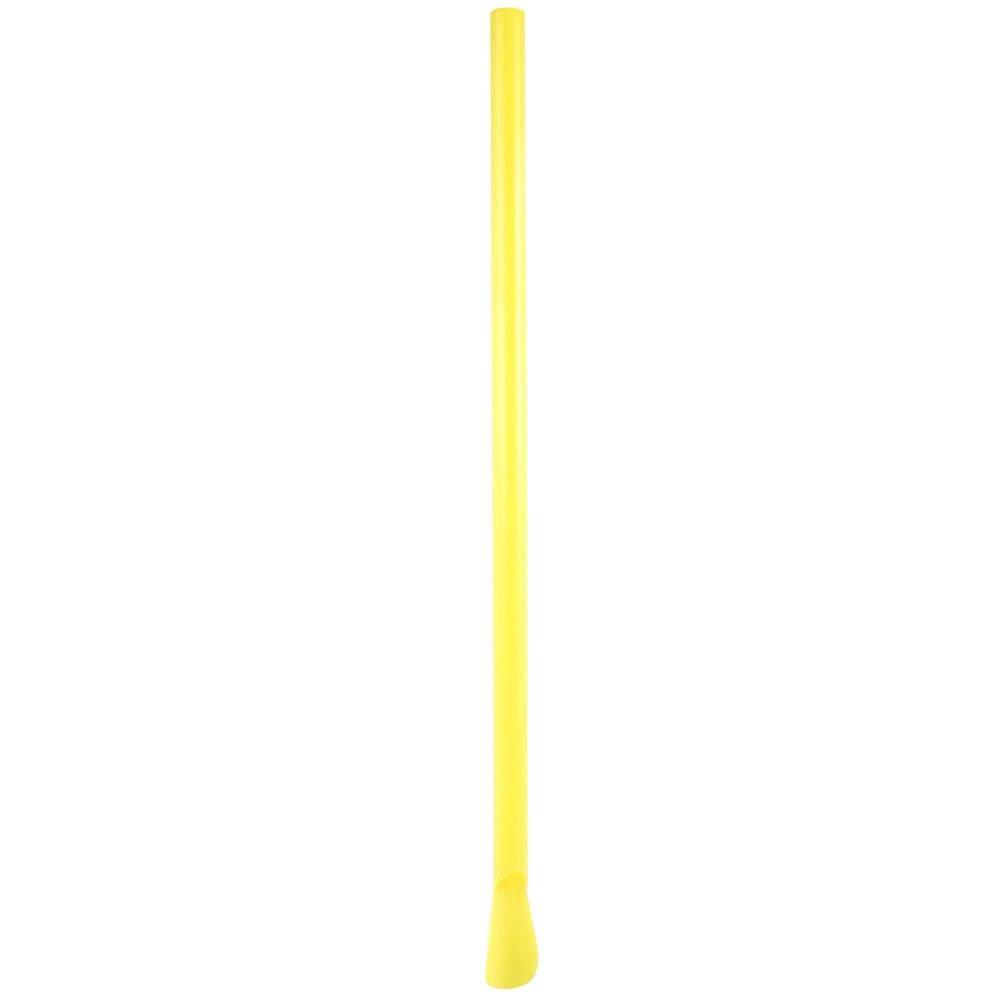 Choice 8" Super Jumbo BoldlyColored Unwrapped Spoon Straw 400/Box