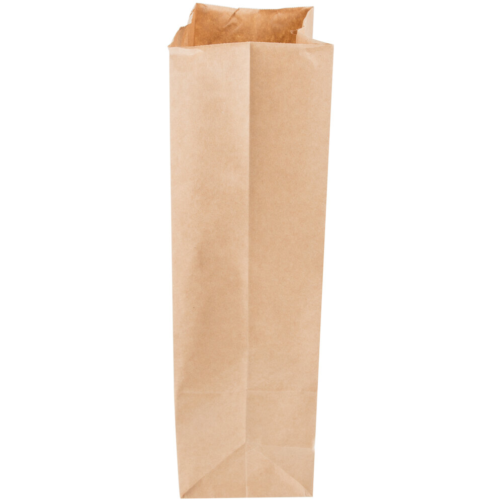 Large Paper Grocery Bags With Handles | 12x7x14 Kraft Brown Heavy Duty Sack | 57 Lbs Basis Weight (25