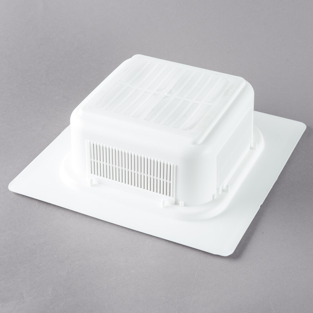 FMP 1021190 Plastic Floor Sink Strainer with 4" Deep Opening 8" x 8"