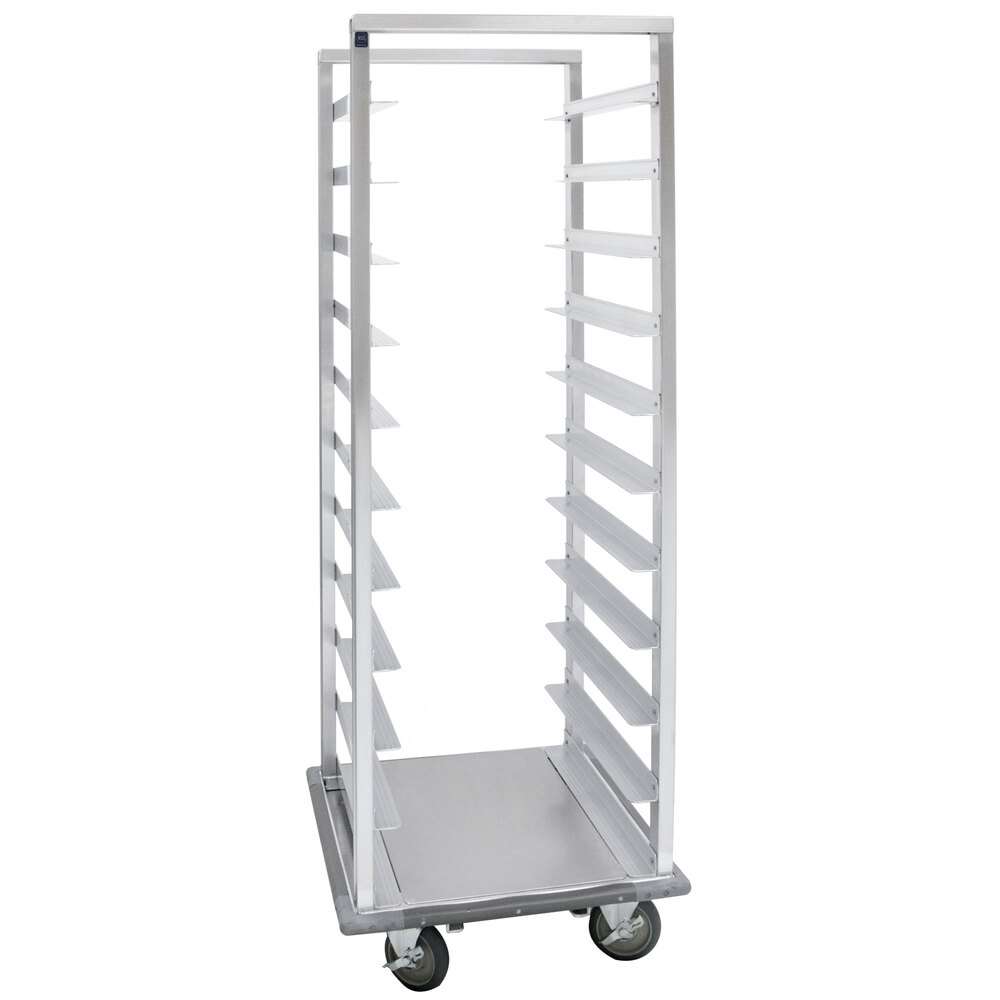 Cres Cor 2071811D 11 Pan End Load RollIn Refrigerator Rack with Base