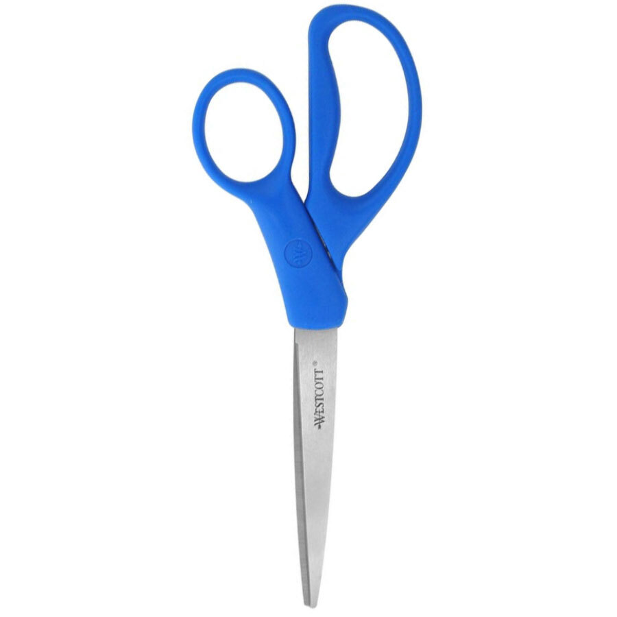 Westcott 41218 Preferred Line 8" Stainless Steel Pointed Tip Scissors