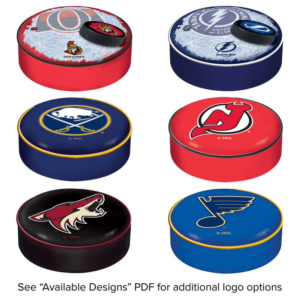 Holland Bar Stool NHL Logo Bar Stool Seat Cover