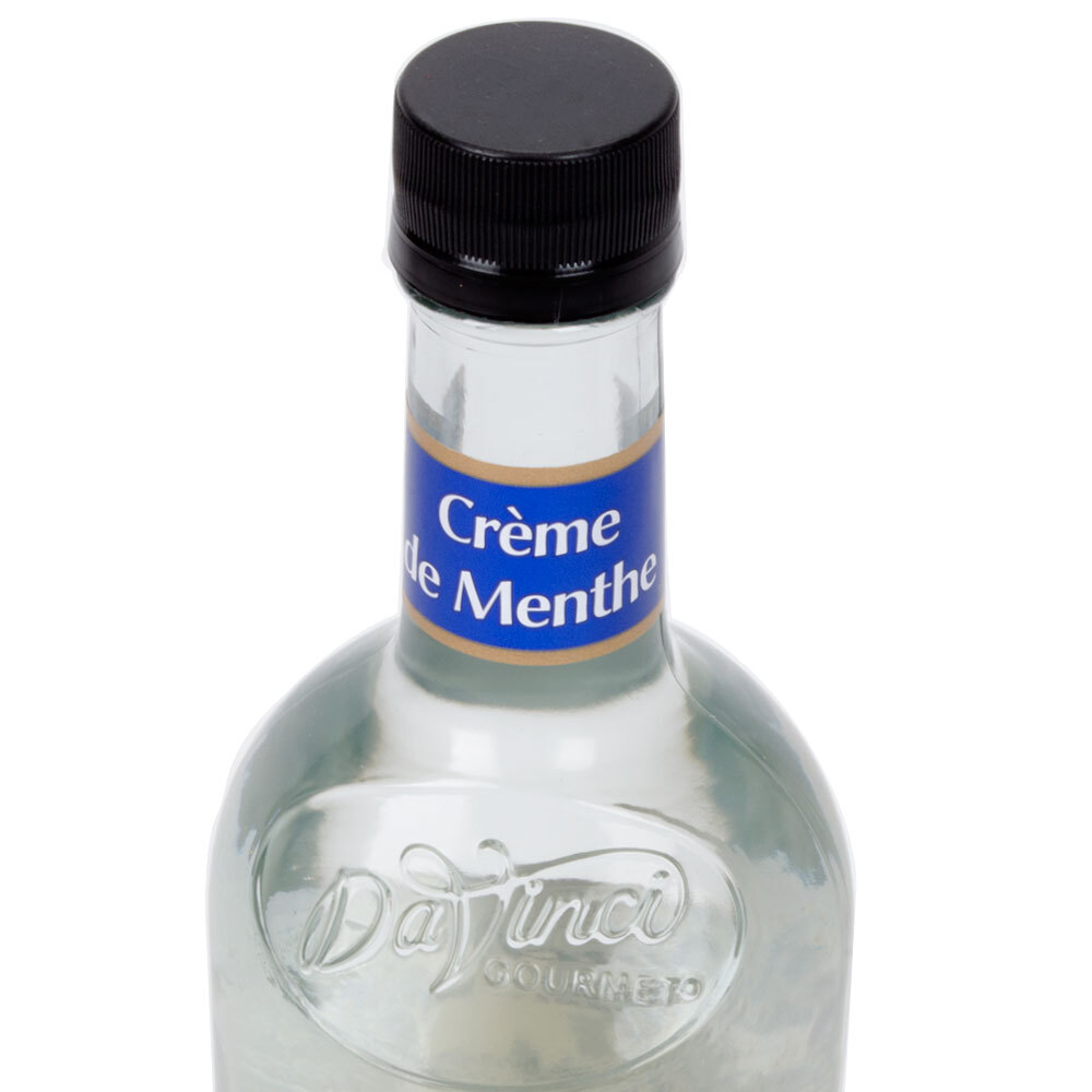 DaVinci Gourmet 750 mL Creme de Menthe Sugar Free Coffee Flavoring Syrup