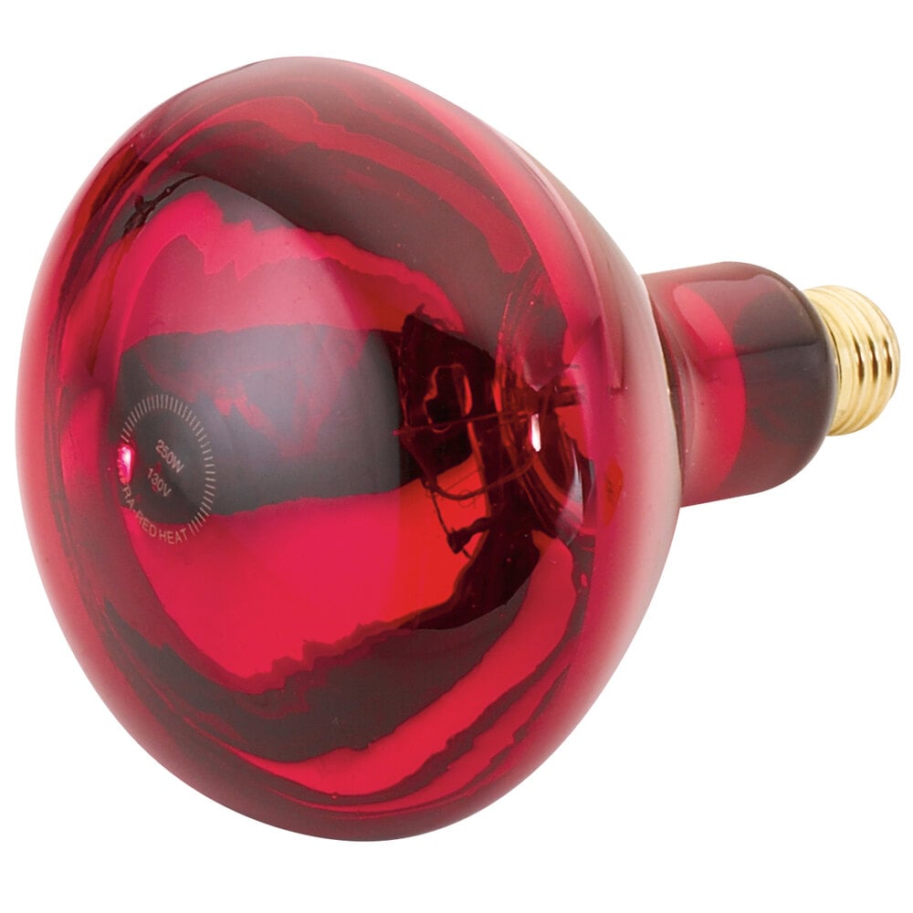 Cres Cor 0820014SP 250 Watt Shatterproof Red Infrared Light Bulb 240V