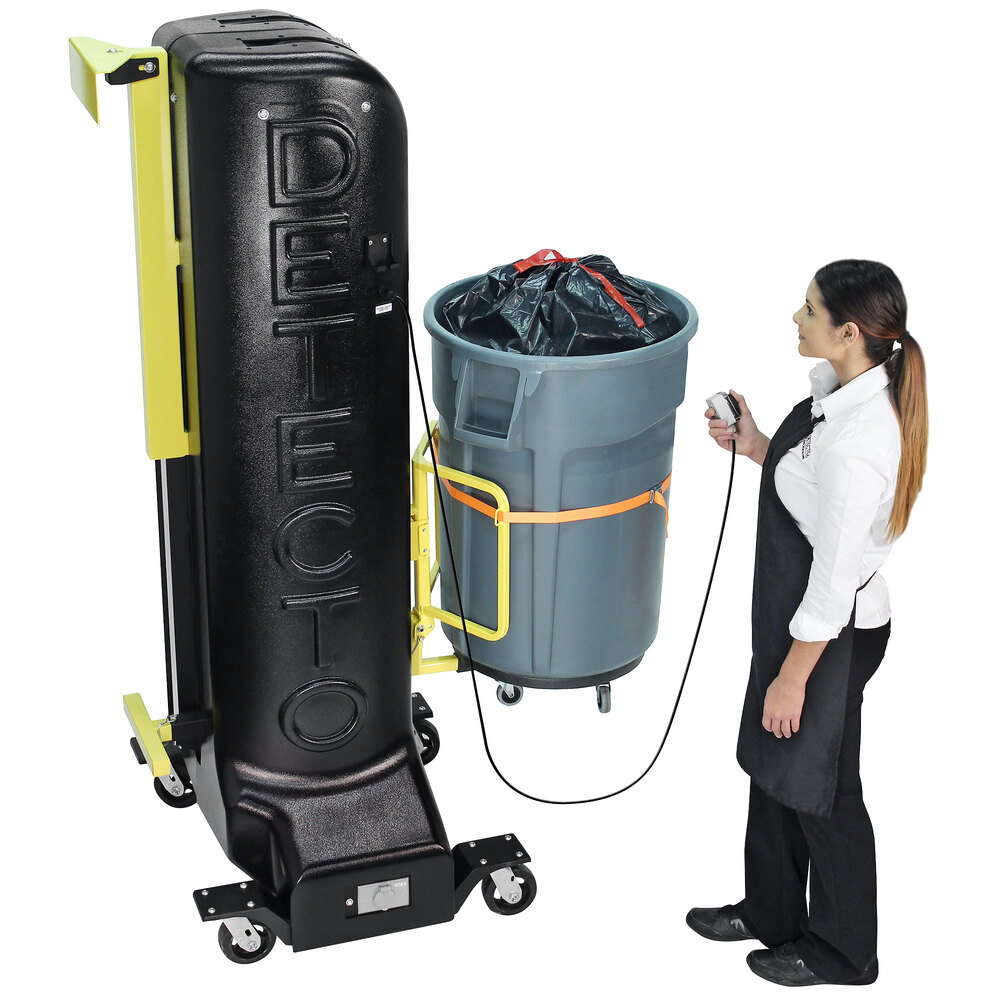 Cardinal Detecto Dc1 Dump Commander Mobile Trash Can Lift