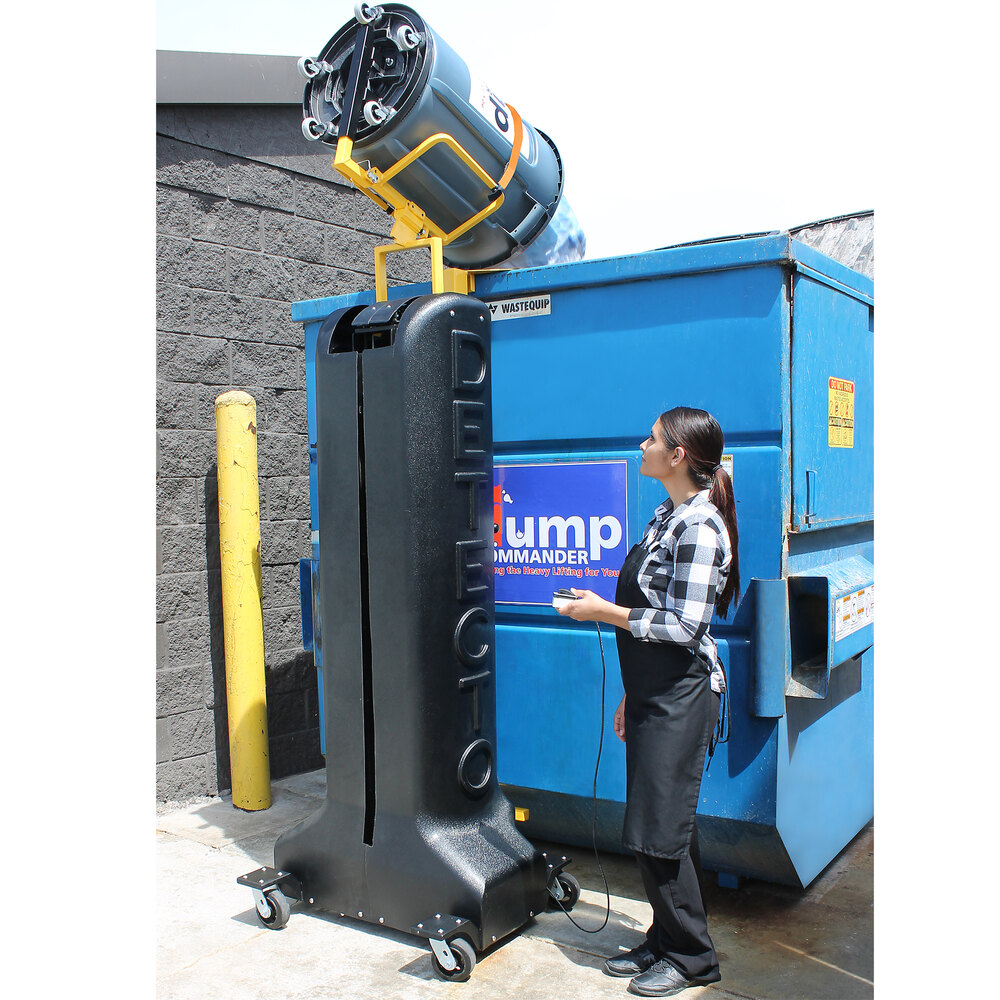 Cardinal Detecto DC1 Dump Commander Mobile Trash Can Lift