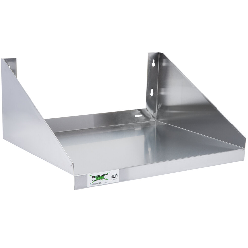 Regency 24 X 18 Stainless Steel Microwave Shelf Main Picture Image Preview