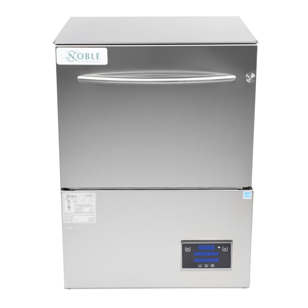 Noble Warewashing UH30E Energy Efficient High Temp Undercounter