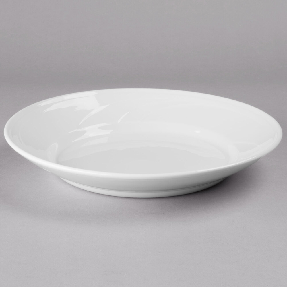 Syracuse China 905437899 Elan 41 oz. Round Royal Rideau White Porcelain