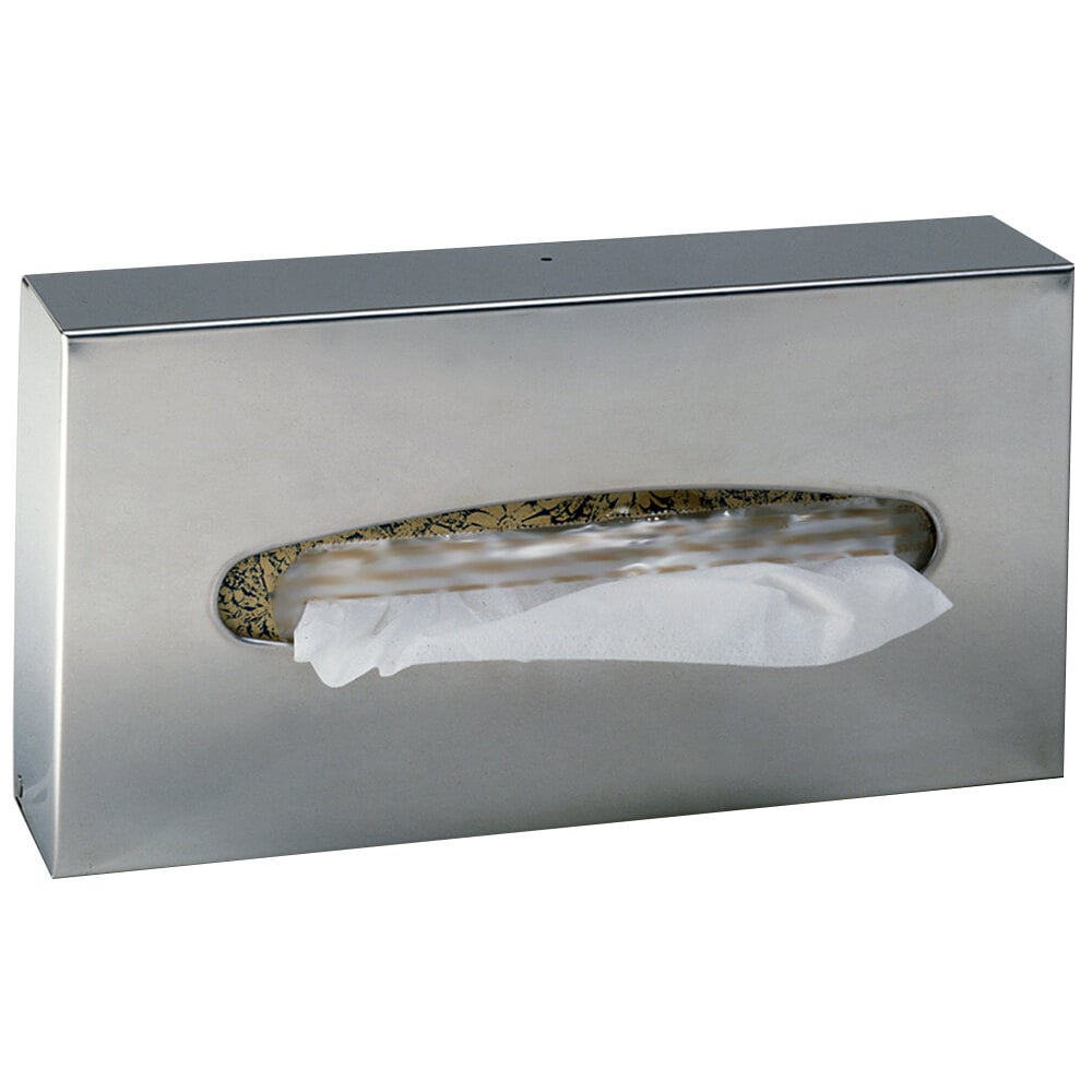 Bobrick B-8397 Surface-Mounted Tissue Dispenser with Satin ...