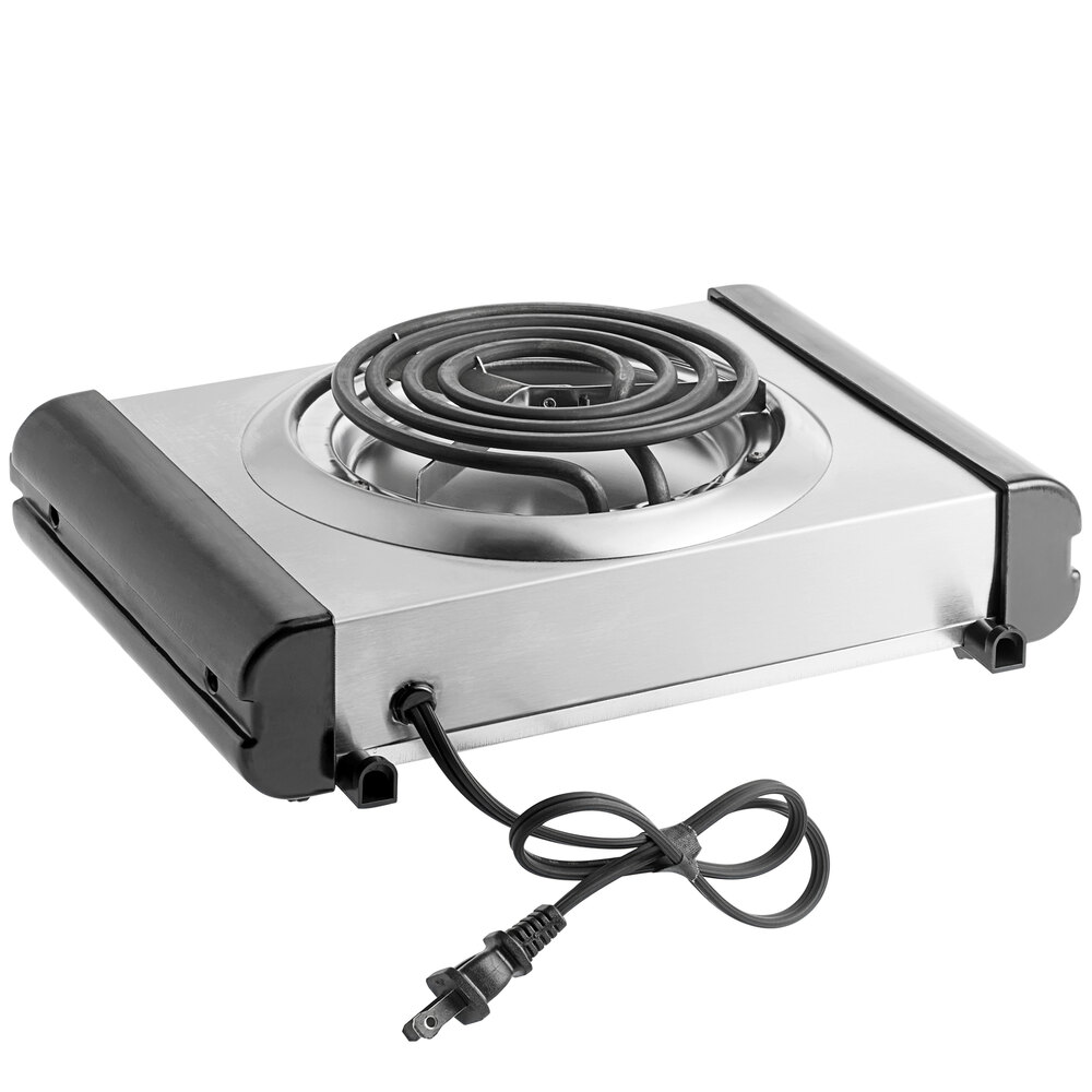 Avantco EB100 Single Burner Countertop Range 120V