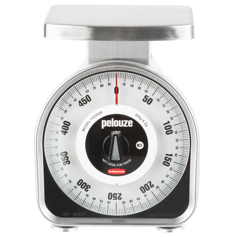 Rubbermaid FGYG500R Pelouze 500 Gram Metric Mechanical Portion Control