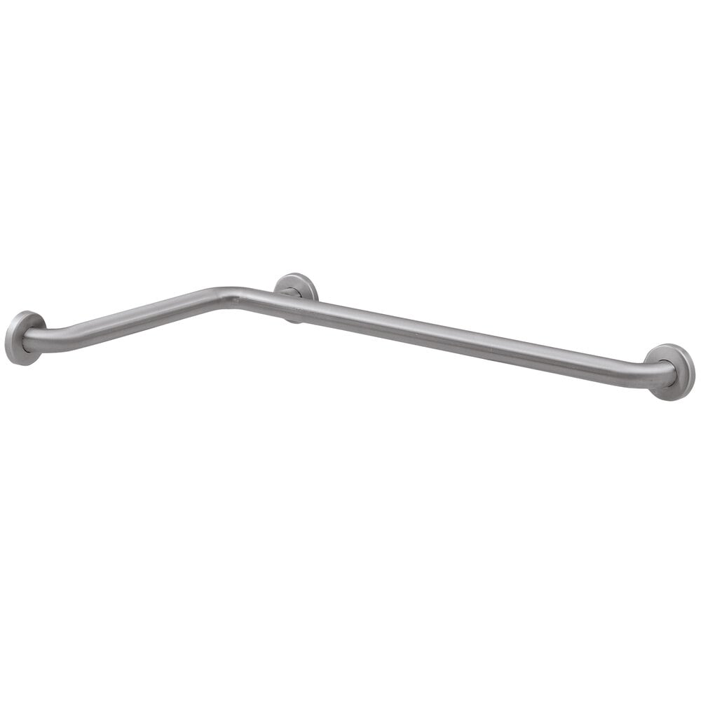Bobrick B6861 Stainless Steel TwoWall Tub / Shower Grab Bar with