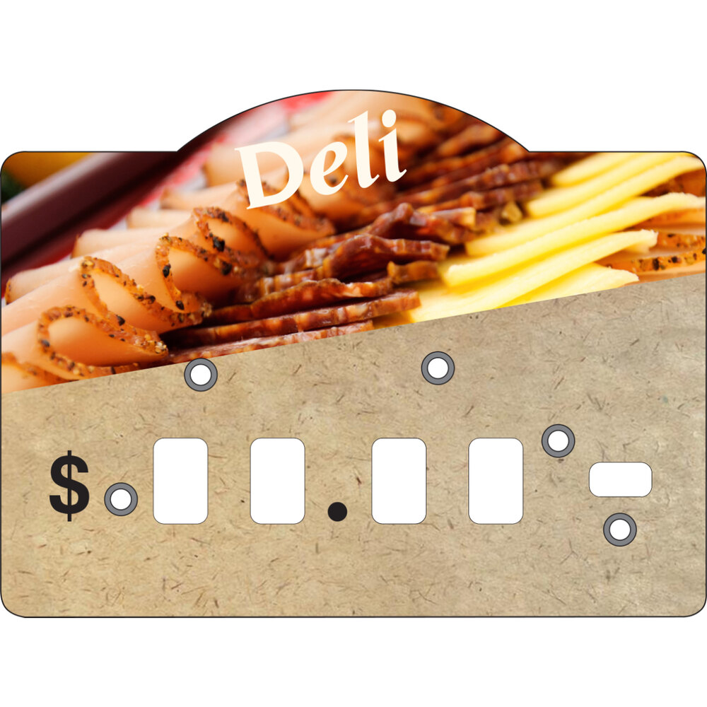 Deli Tag Wheel Deli 25/Pack