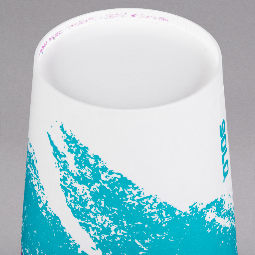 Dart Solo RP16P00055 Jazz 1618 oz. Poly Paper Cold Cup 50/Pack