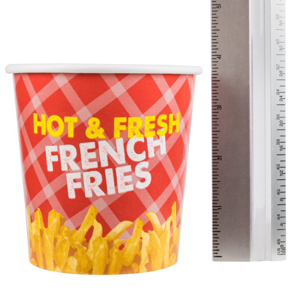 Choice 16 oz. French Fry Cup 50/Pack