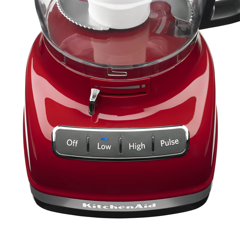 KitchenAid KFP1133ER Empire Red 11 Cup Food Processor with ExactSlice