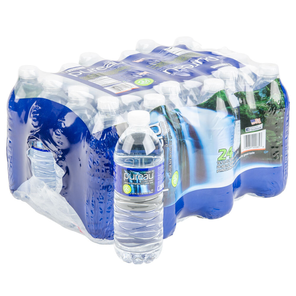 16 9 Oz Purified Bottled Water 24 Case