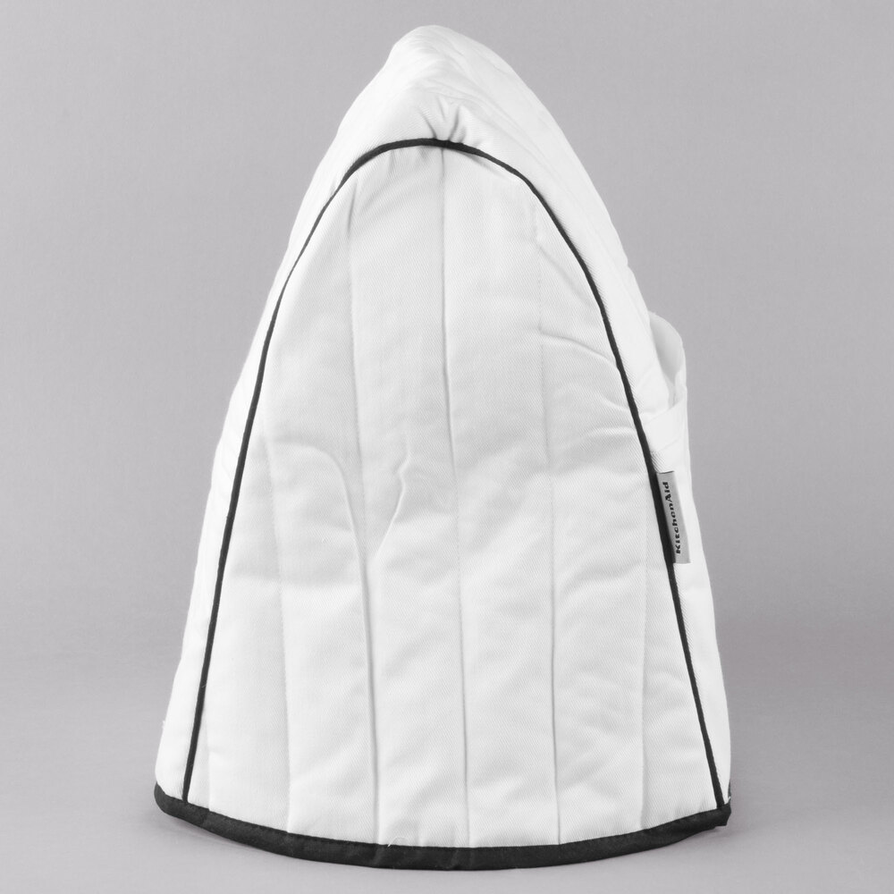 KitchenAid KMCC1WH White Quilted Cover for KitchenAid Stand Mixers
