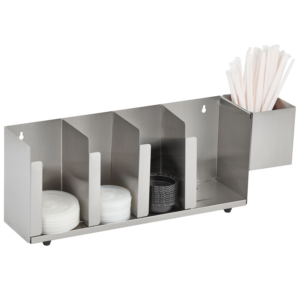 Vollrath CTL4 Wall Mount / Countertop 4 Slot Stainless Steel Adjustable