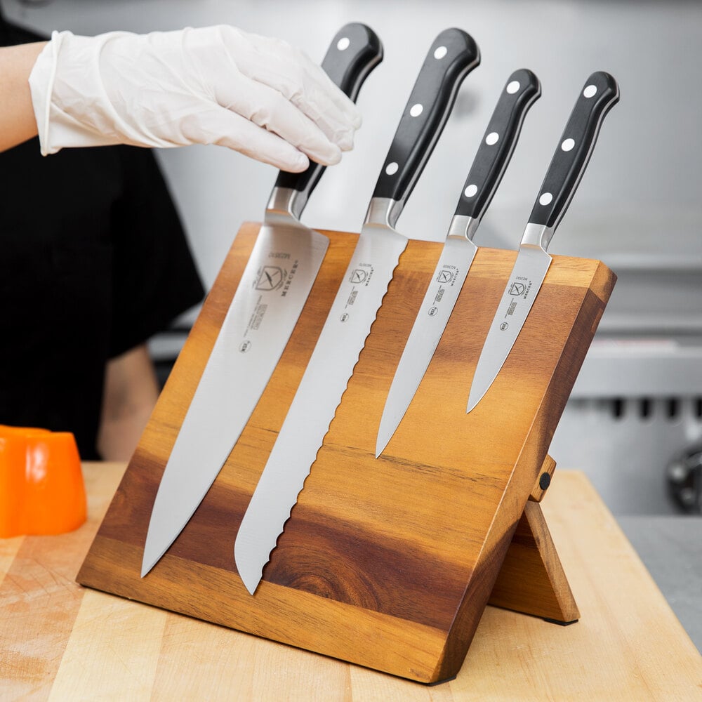 Mercer Culinary M21970AC Renaissance 5Piece Acacia Knife