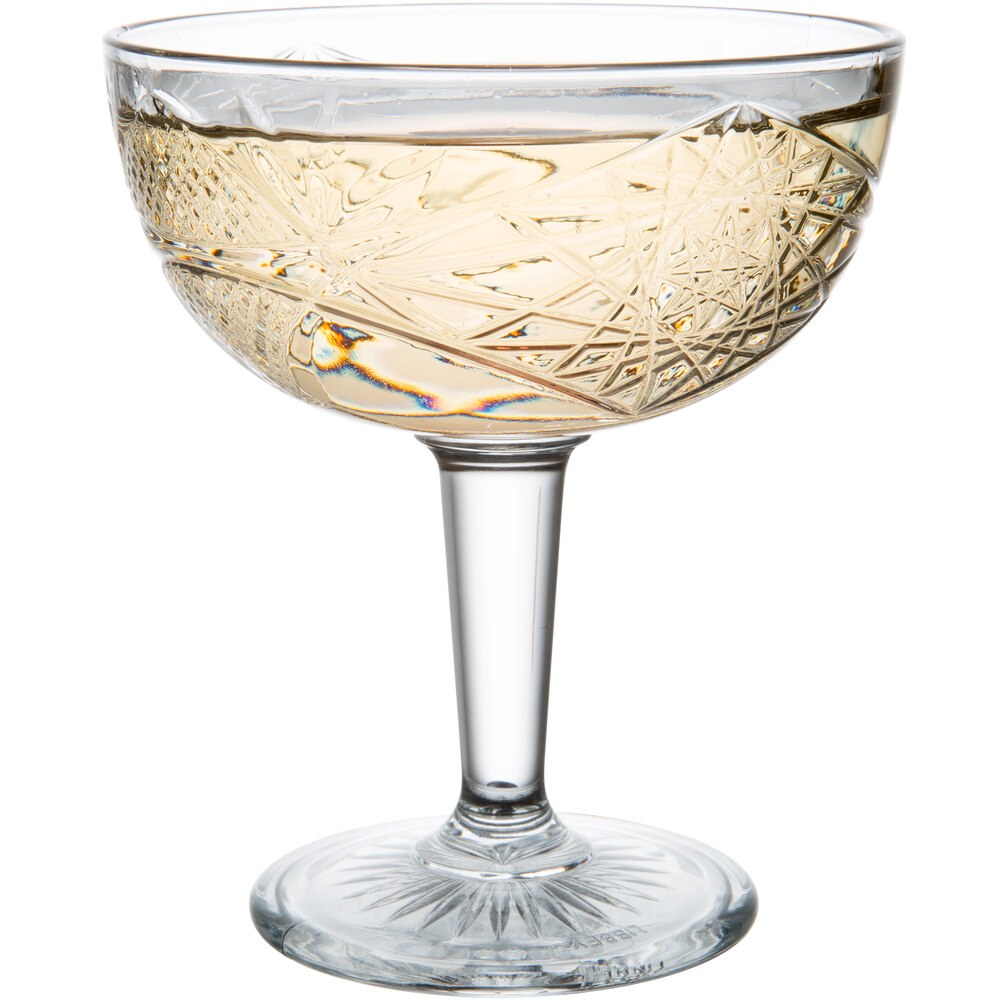 Libbey 929799 Hobstar 8.5 oz. Coupe Cocktail Glass 12/Case